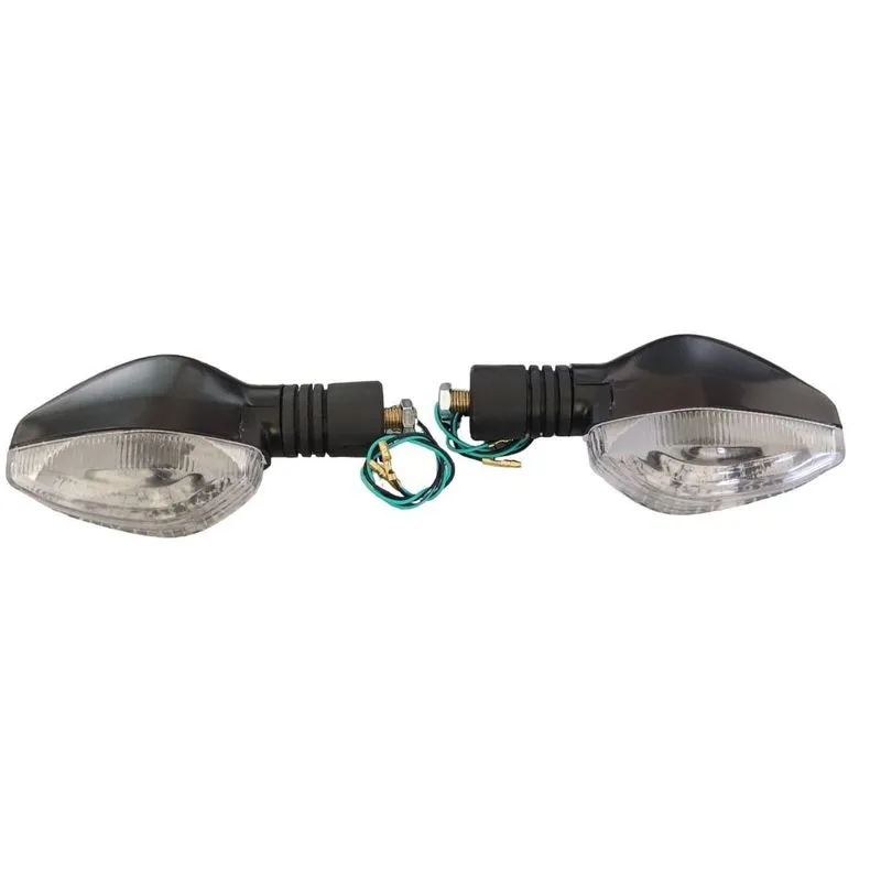 Par Pisca Seta Honda Nxr 160 Bros Lente Cristal