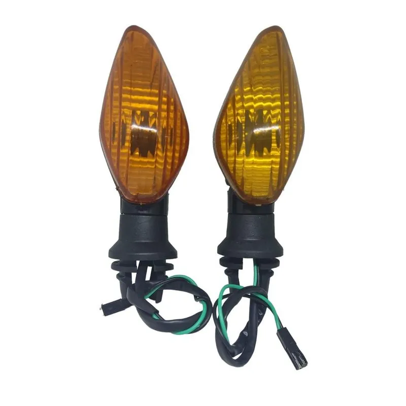 Pisca Seta Laranja Honda Titan Fan 150 2014 Em Diante Par