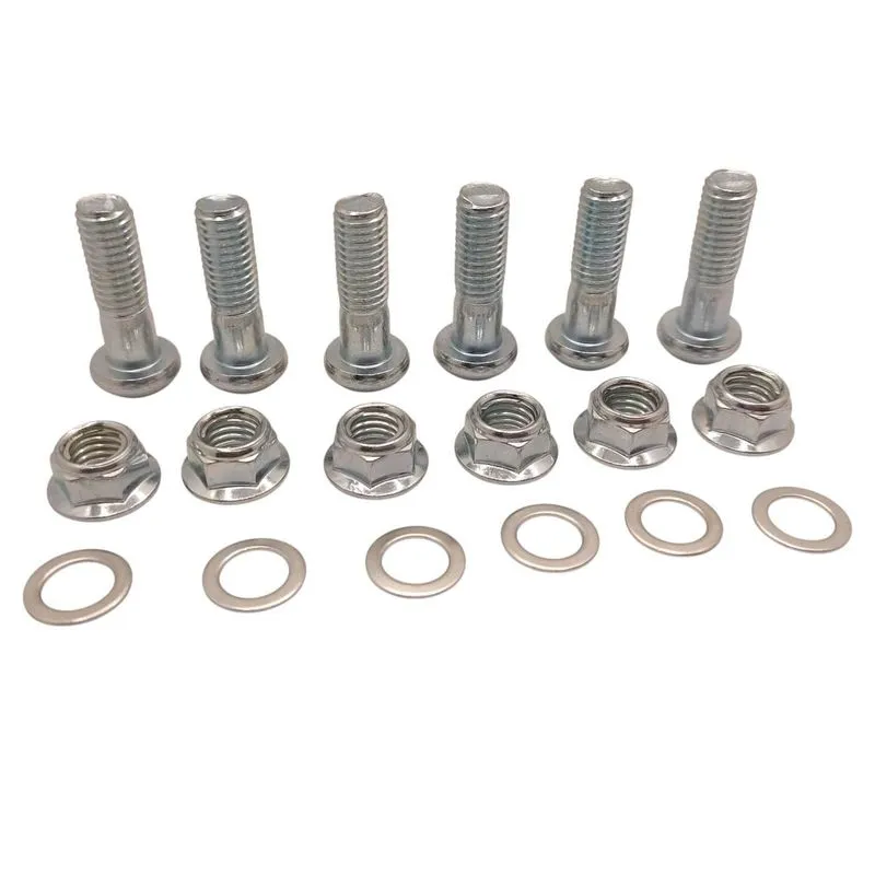 Kit 6 Parafusos Prisioneiro Da Coroa Xre 300 Com Porca