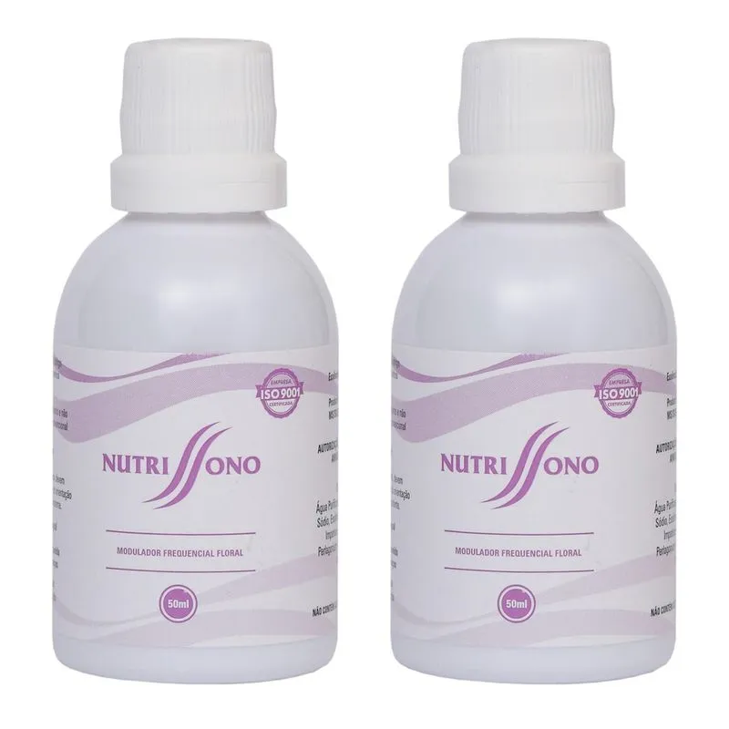 Kit 2 Nutrissono Fisioquântic Gotas Sublingual 50Ml
