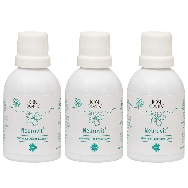 Kit 3 Nutrissono Fisioquântic Gotas Sublingual 50ml