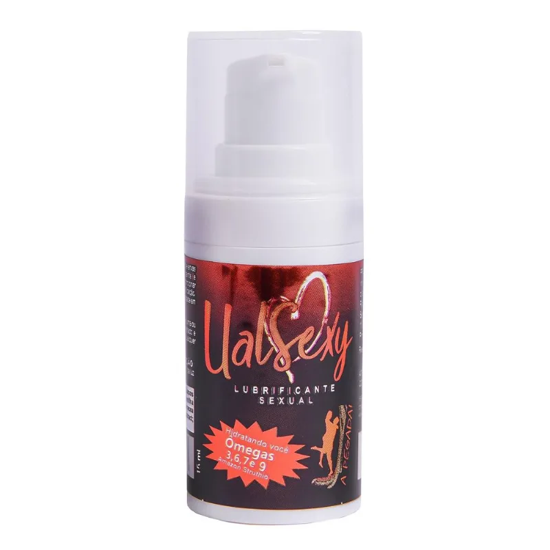 Lubrificante Íntimo Ual Sexy Amazon Struthio 15 Ml
