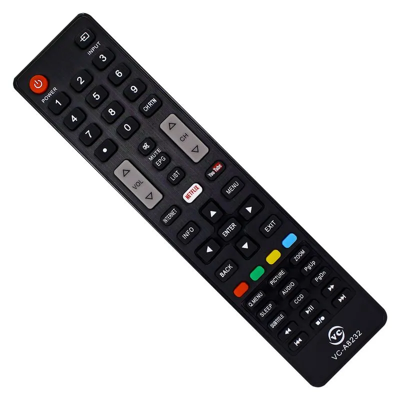 Controle Remoto Smart Tv Semp Ct 6710 Compatível