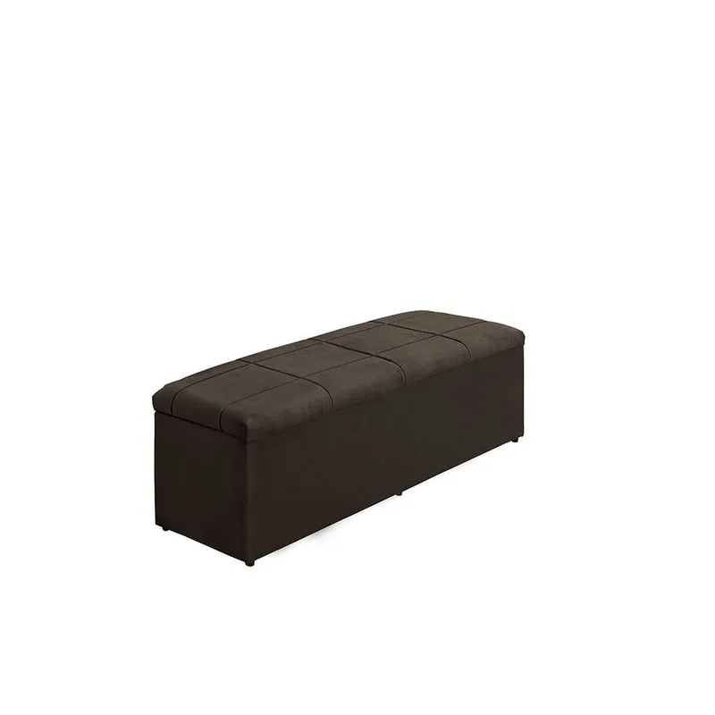 Baú Calçadeira Recamier Raissa De Casal 138cm Dimartins