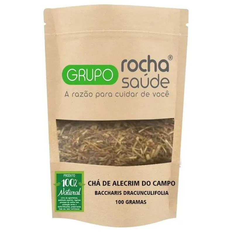 Alecrim Do Campo Chá Partes Aéreas Rocha Saúde Kit 300 Gr