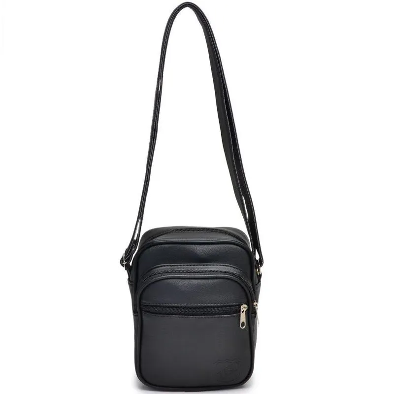 Shouder Bag Masculina Bolsa Transversal Pequena Ziper Dia A Dia Alta Qualidade