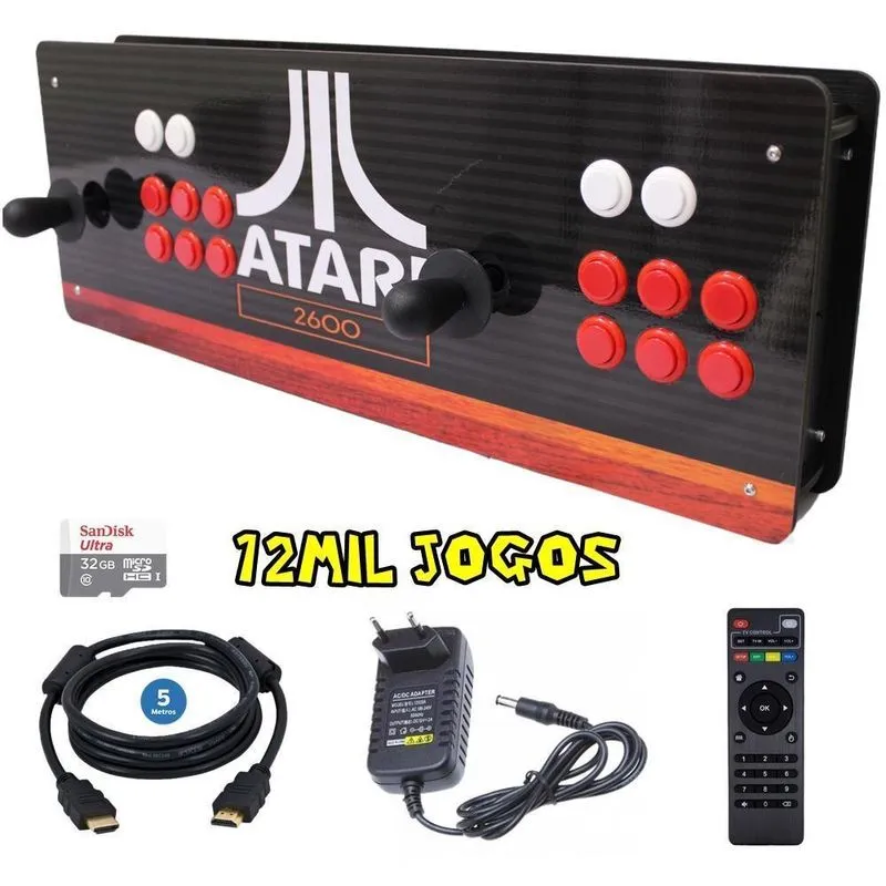 Arcade Portatil 12v - So Ligar Na Tv
