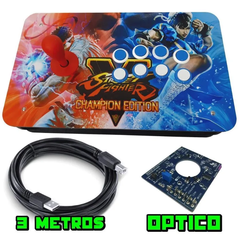 Controle Profissional Usb Computador, Ps3, Ps4, Ps5 Óptico