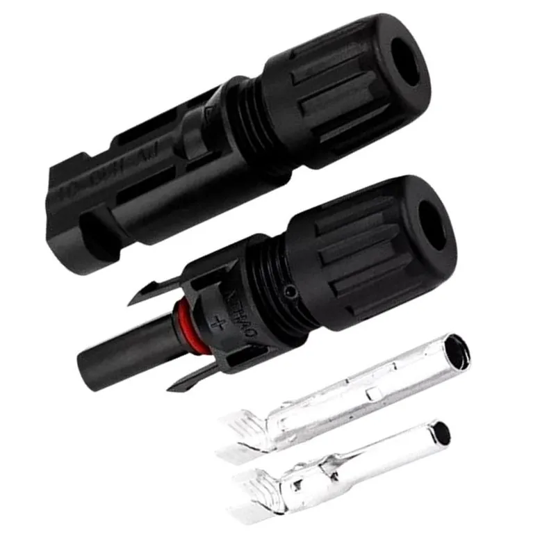 Kit Conectores Mc4 Painel Solar Fotovoltaico Macho E Fêmea