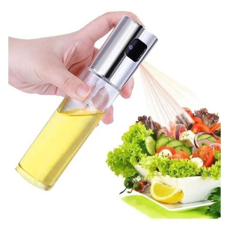 Spray De Azeite Óleo Vinagre Sem Desperdício Vidro Aço Inox
