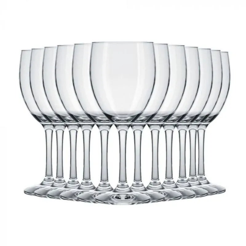 Taças Para Vinho Nadir Imperatriz 360ml 12 Peças - Incolor