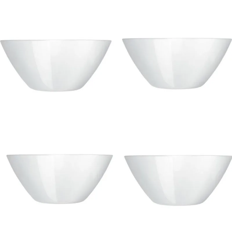 Jogo De Tigelas Saladeiras Nadir Opaline 840ml Com 4 Peças