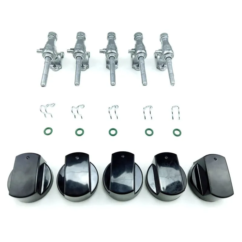 Kit Completo Registro Ramal Fogão Itatiaia Vitrum 5 Bocas