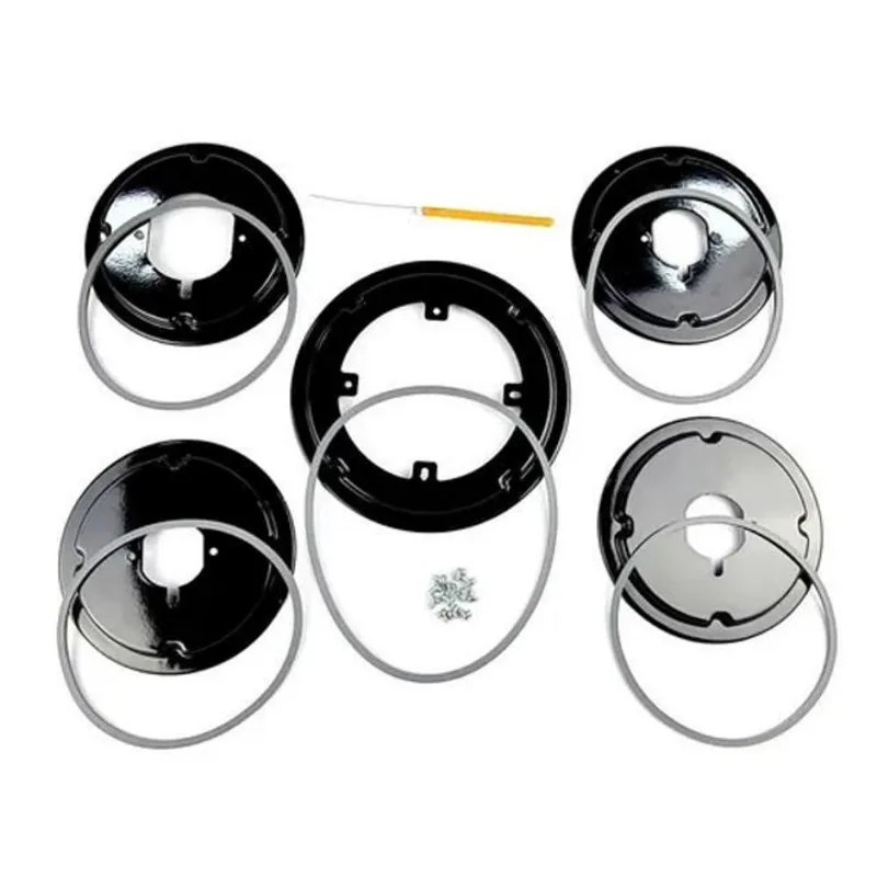 Kit Base Trempe / Arremate Fogão Atlas Utop Glass 5 Bocas