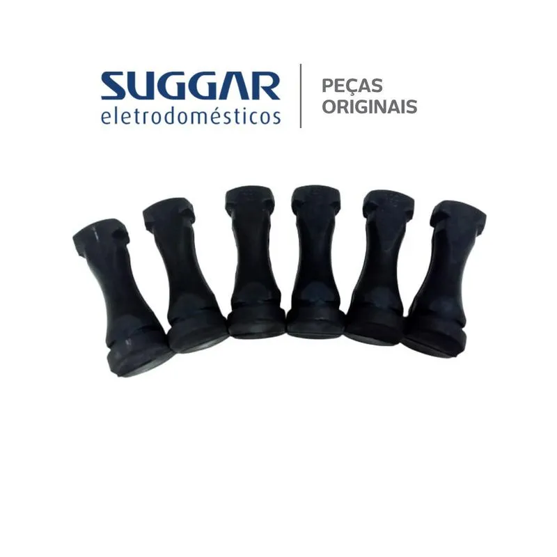 Kit 6 Coxim Da Centrifuga Suggar Giromax Original