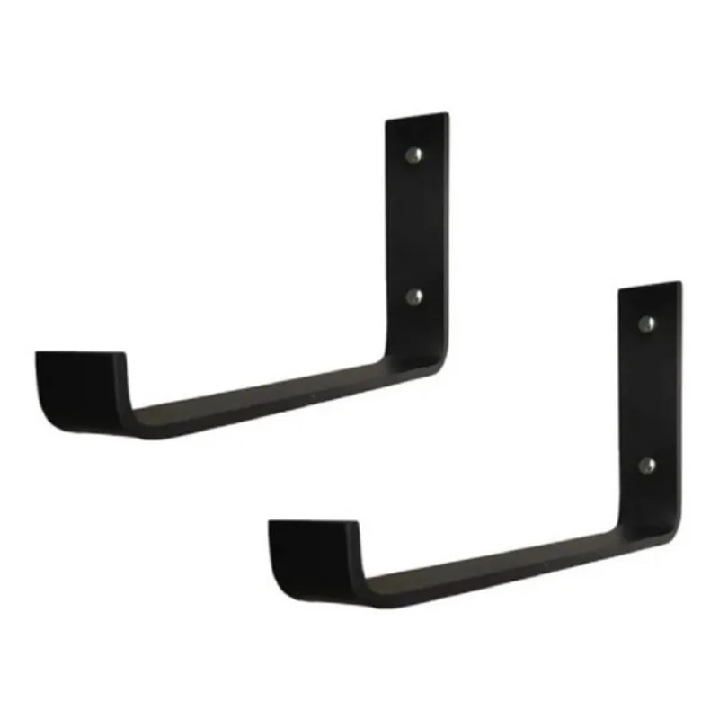 Mão Francesa Invertida 20cm Suporte Ferro Industrial 2pç