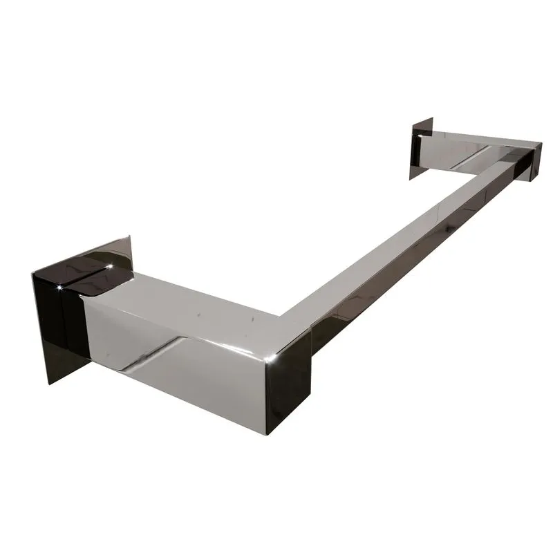 Toalheiro Inox 40cm, Porta Toalha Inox 304, Banheiro