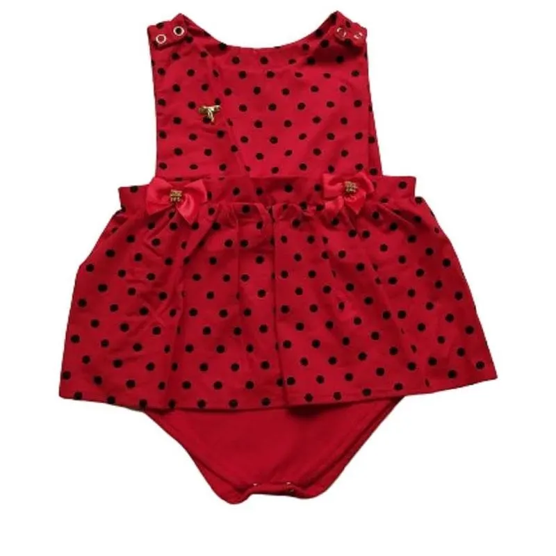 Vestido Bebê com Body