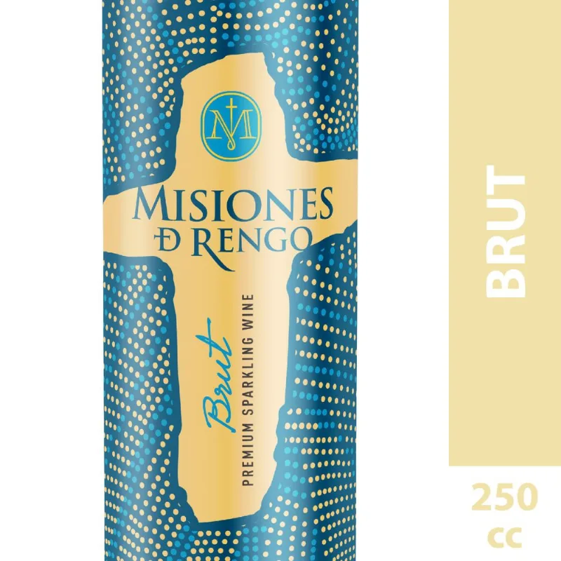 Vino Espumante Brut 12° Lata 250 cc