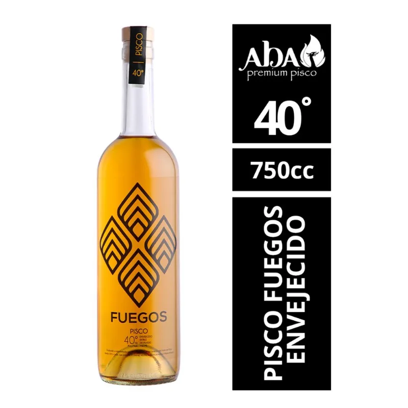 Pisco Fuegos Envejecido 40° 750 cc