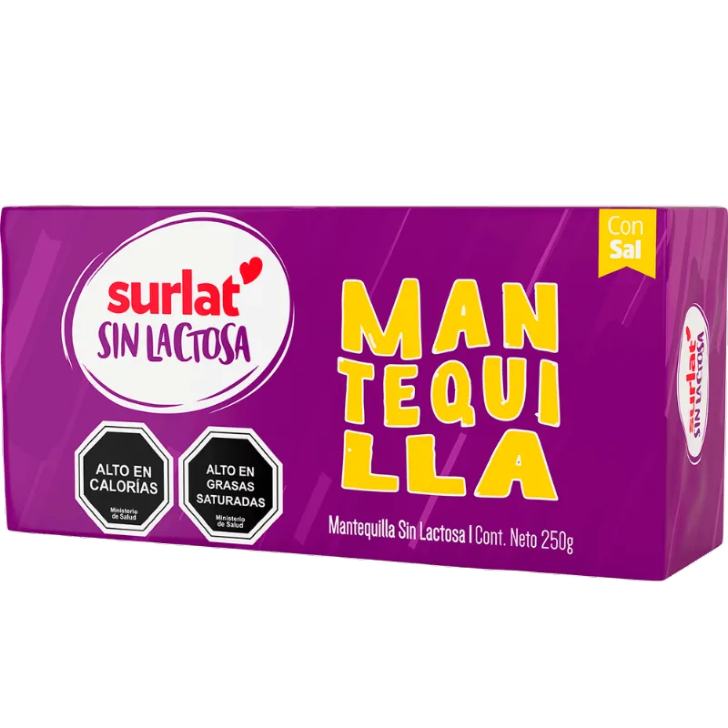 Mantequilla Surlat Sin Lactosa 200 g