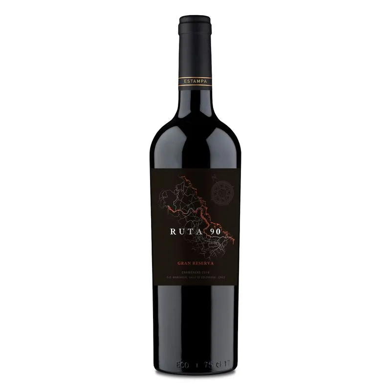 Vinho Tinto Chileno RUTA 90 Carménère 750ml