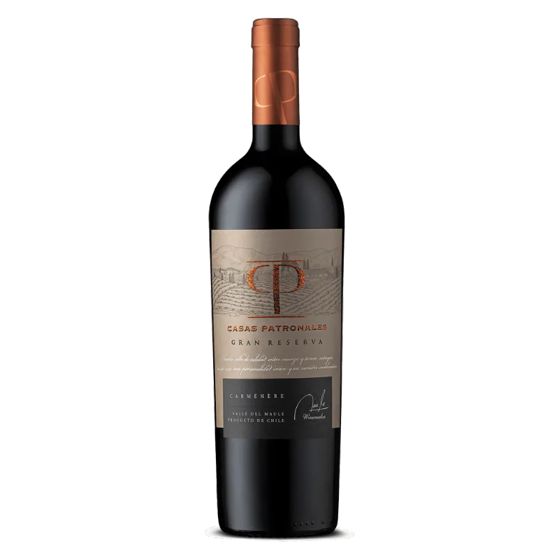 Vino Casas Patronales Gran Reserva Carmenere 750 cc