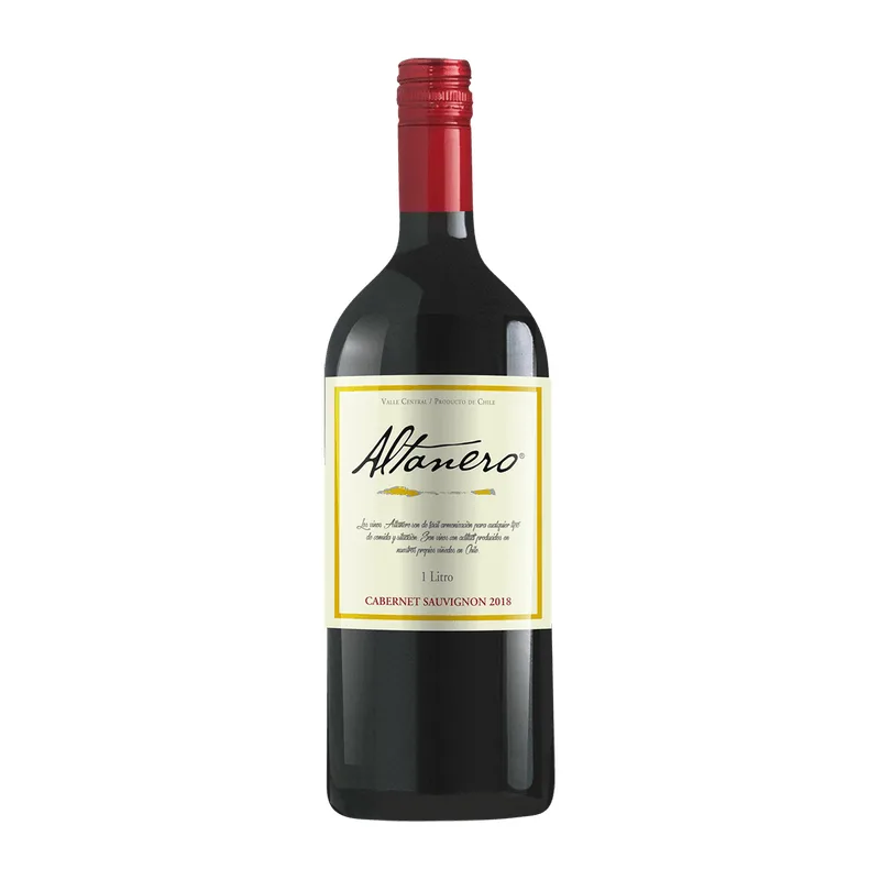 Vinho Altanero Cabernet Sauvignon Chileno 1L