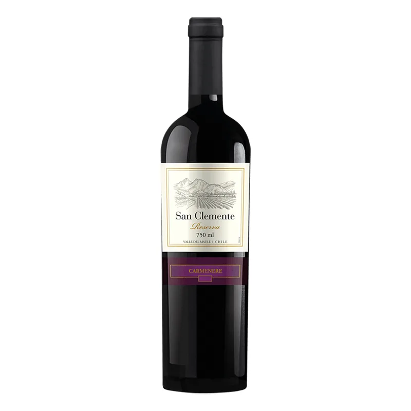 Vinho San Clemente Reserva Carménère Chileno 750ml
