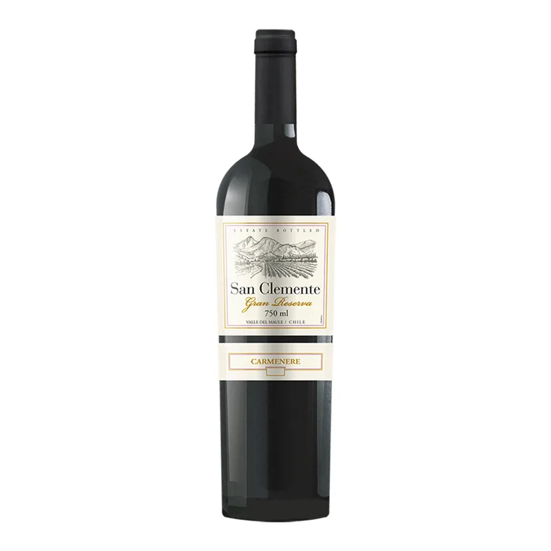 Vinho San Clemente Gran Reserva Carménère Chileno 750ml