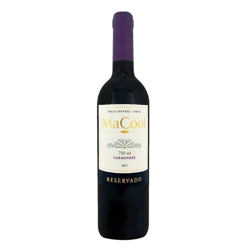 Vinho Chileno Macool Reservado Camenère 750ml