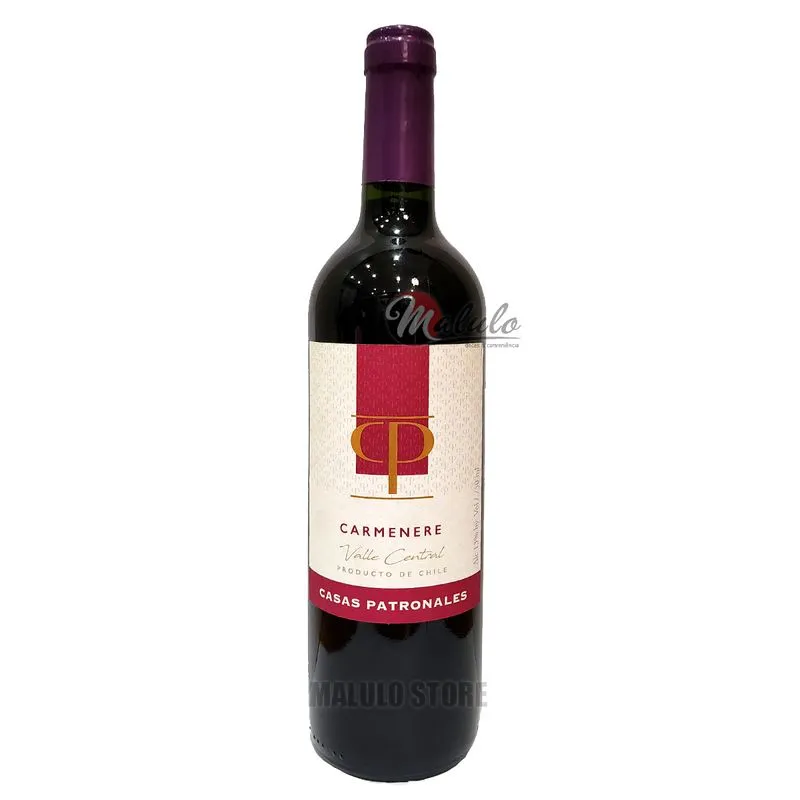 Vinho Casas Patronales Carmenere Reservado 750ml