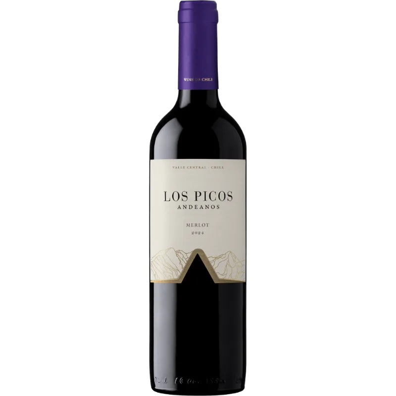 Vinho Tinto Chileno Los Picos Andeanos Merlot