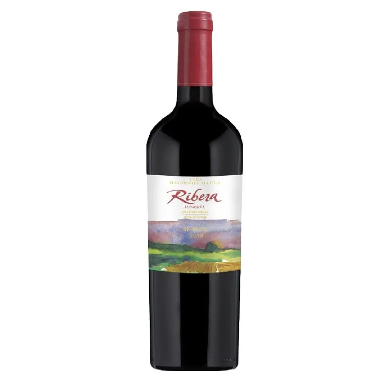 Vinho Chileno Ribera Reserva Merlot - 750ml