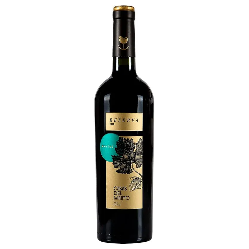 Vinho Chileno Casas Del Maipo Reserva Merlot - 750ml