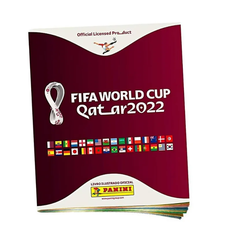 Álbum De Figurinhas Brochura Copa Do Mundo 2022 Panini