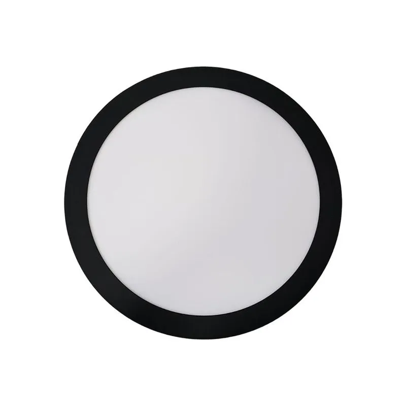 Painel Plafon Led 12w Redondo 17cm 3000k Embutir Bivolt