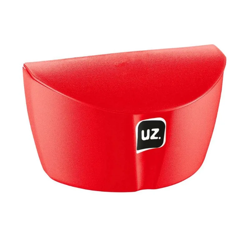 Saleiro De Cozinha Prático Com Tampa 500ml Plastico Vermelho