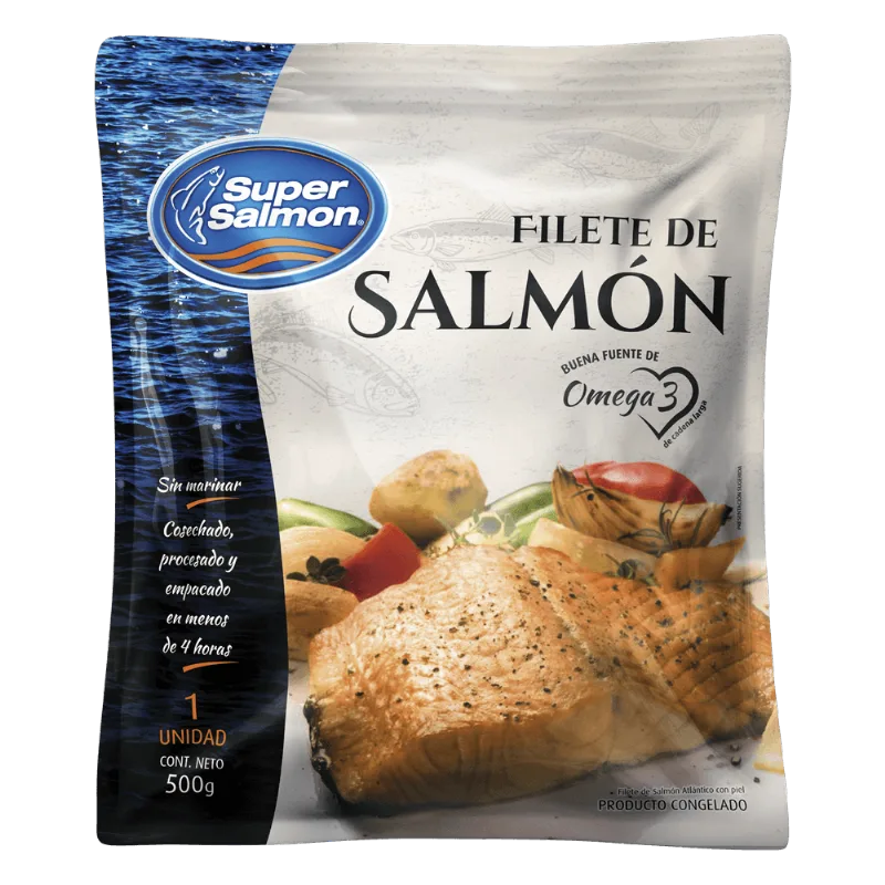 Filete de Salmón Congelado 500 g