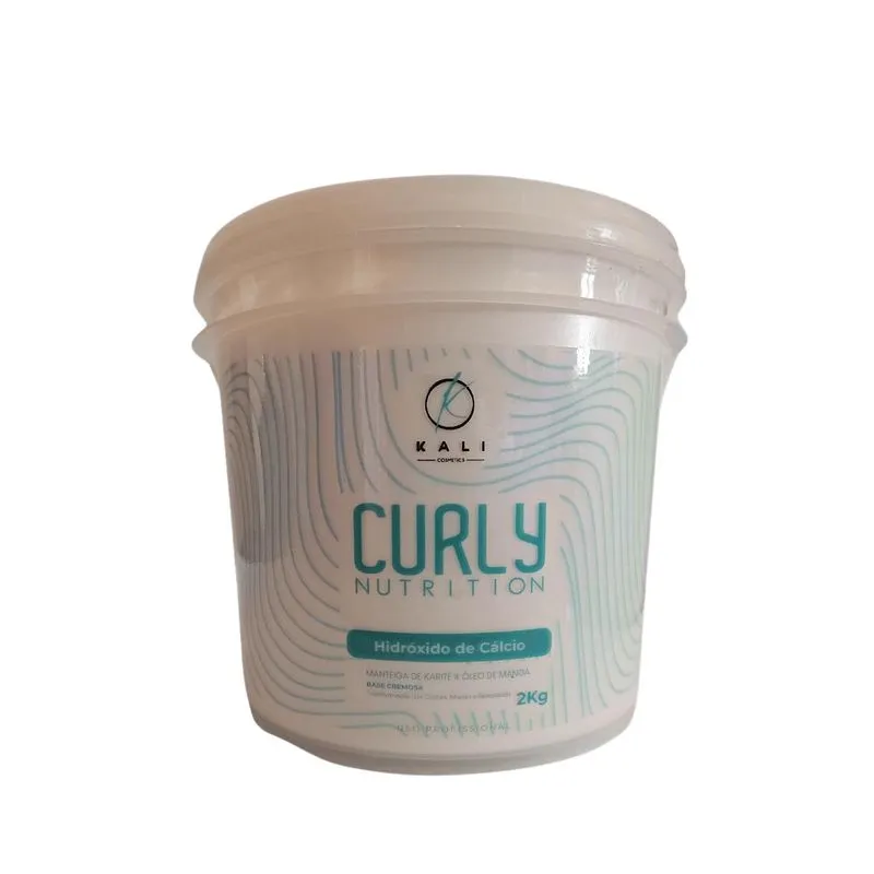 Creme Relaxante Kali Para Cachos Hidróxido De Cálcio 2kg