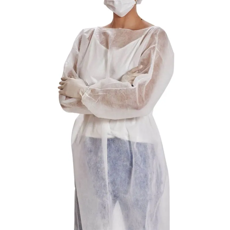 Avental Descartável tnt Manga Longa Gramatura 30g C/10und