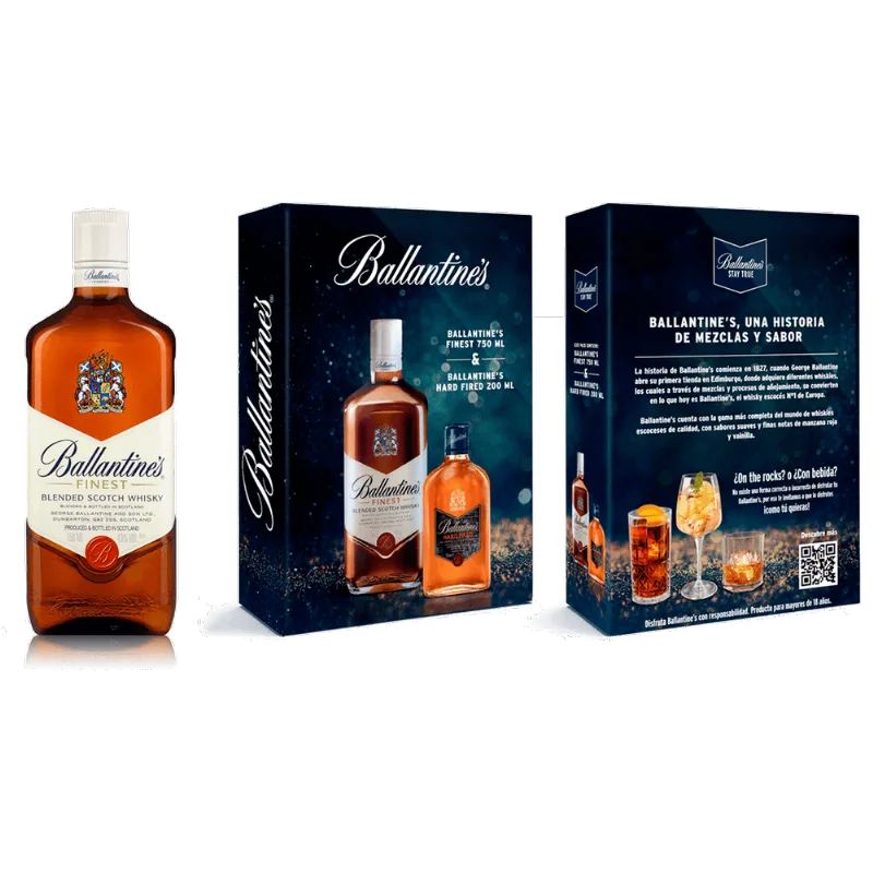 Pack Finest 40° 750 cc + Hard Fired Petaca 40° 200 cc