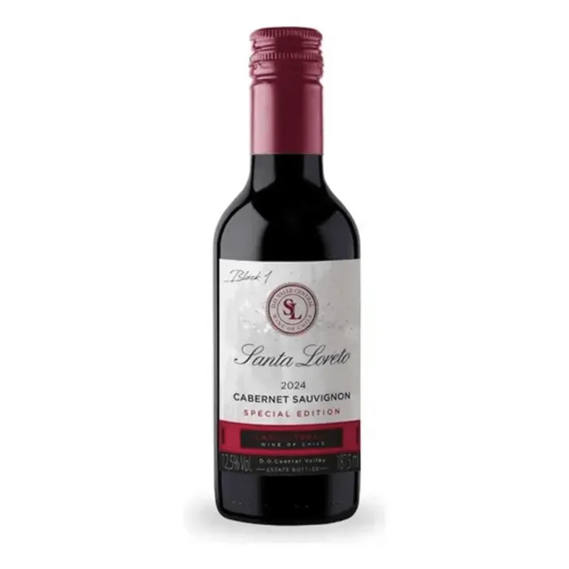 Vinho Tinto Cabernet Sauvignon Santa Loreto 187.5ml