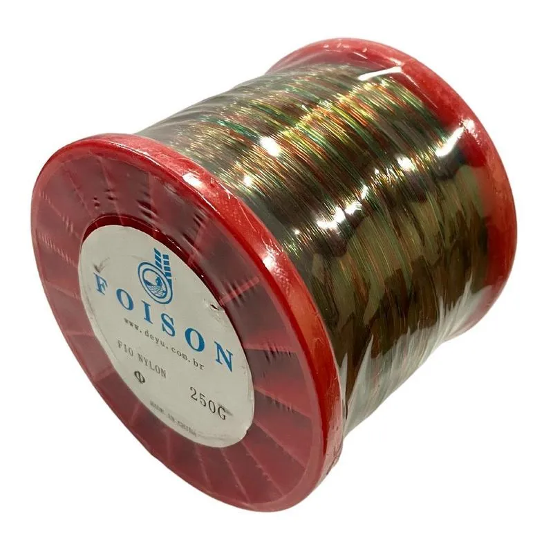Linha De Nylon Para Rede Tarrafa Multicolor 0,60mm 250g Deyu
