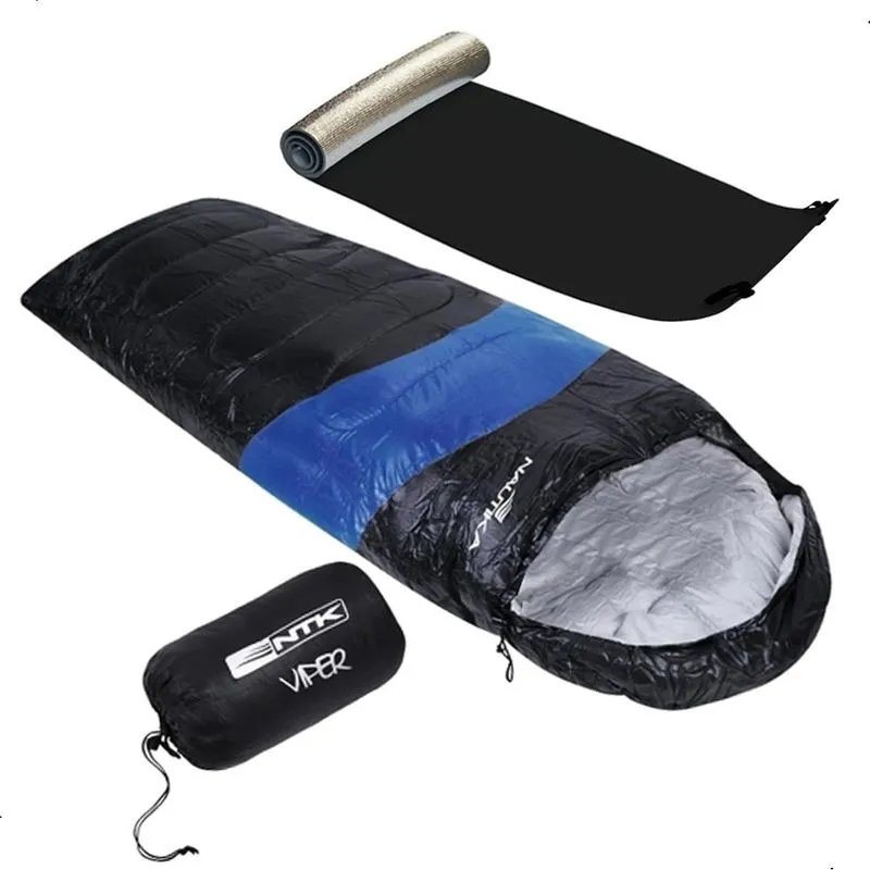 Kit Acampamento Saco Dormir Viper 5ºc + Isolante Termico Ntk