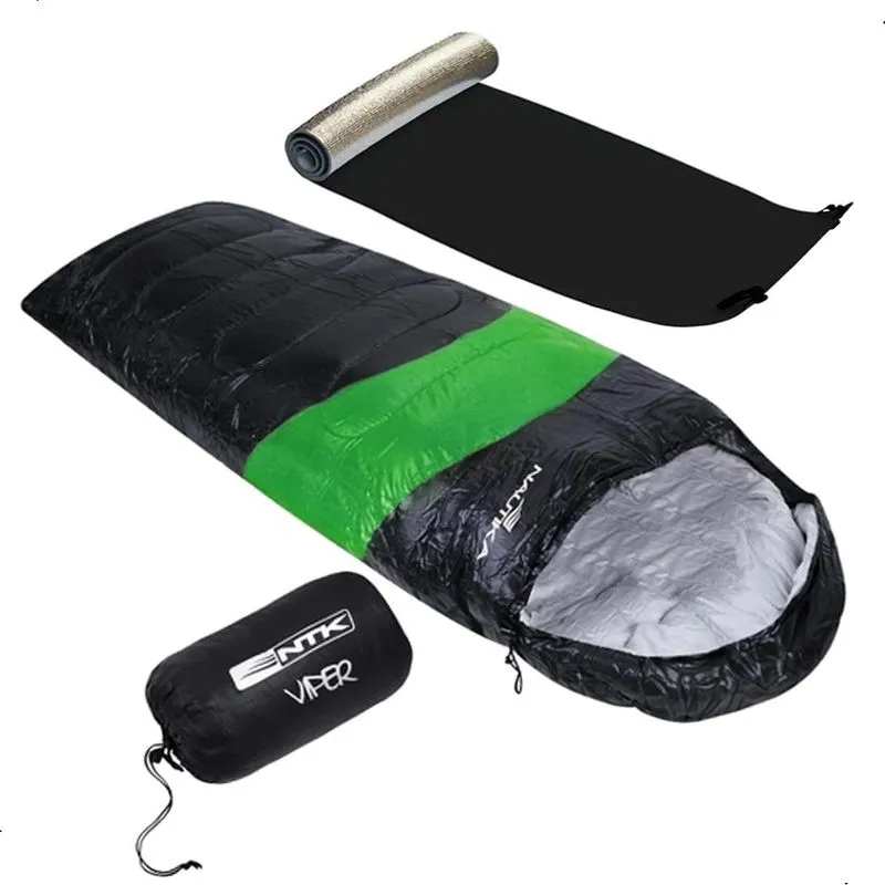 Kit Acampamento Saco Dormir Viper 5ºc + Isolante Termico Ntk