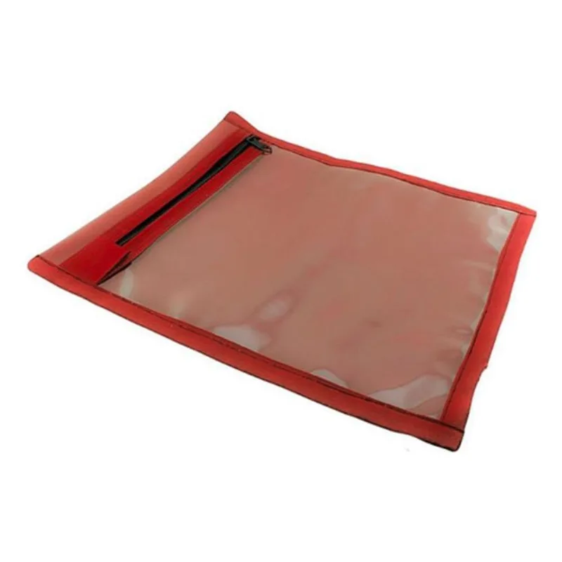 Kit 10 Porta Ordem Serviços Ótica Envelope Com Ziper - Vinho