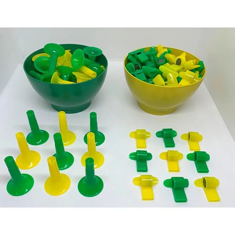 Kit 100 Apito Corneta Copa Do Mundo Brasil Torcedor Fanático