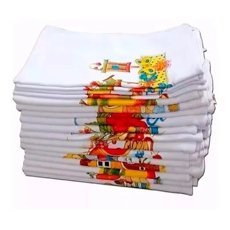 Pano De Prato Grande Estampado Bainha 68x44 50 Unds-revenda