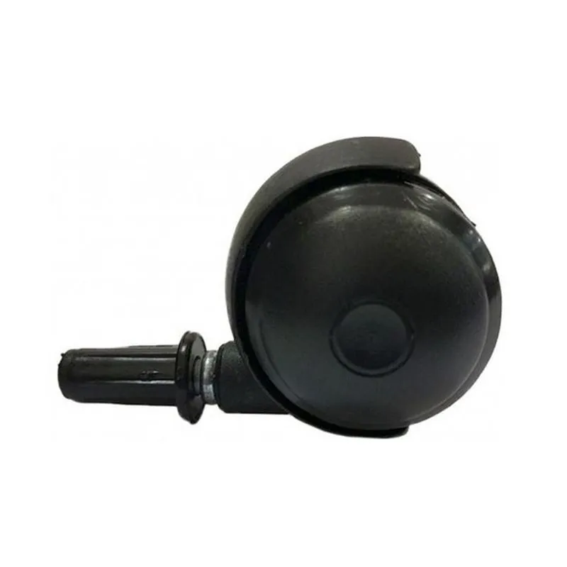 Rodízio Preto Com Bucha Para Aspirador De Pó Electrolux